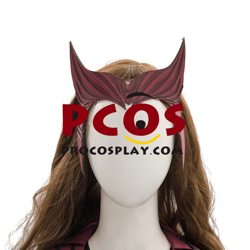 WandaVision Scarlet Witch Wanda Finale Cosplay Costume C00323 Knit Version