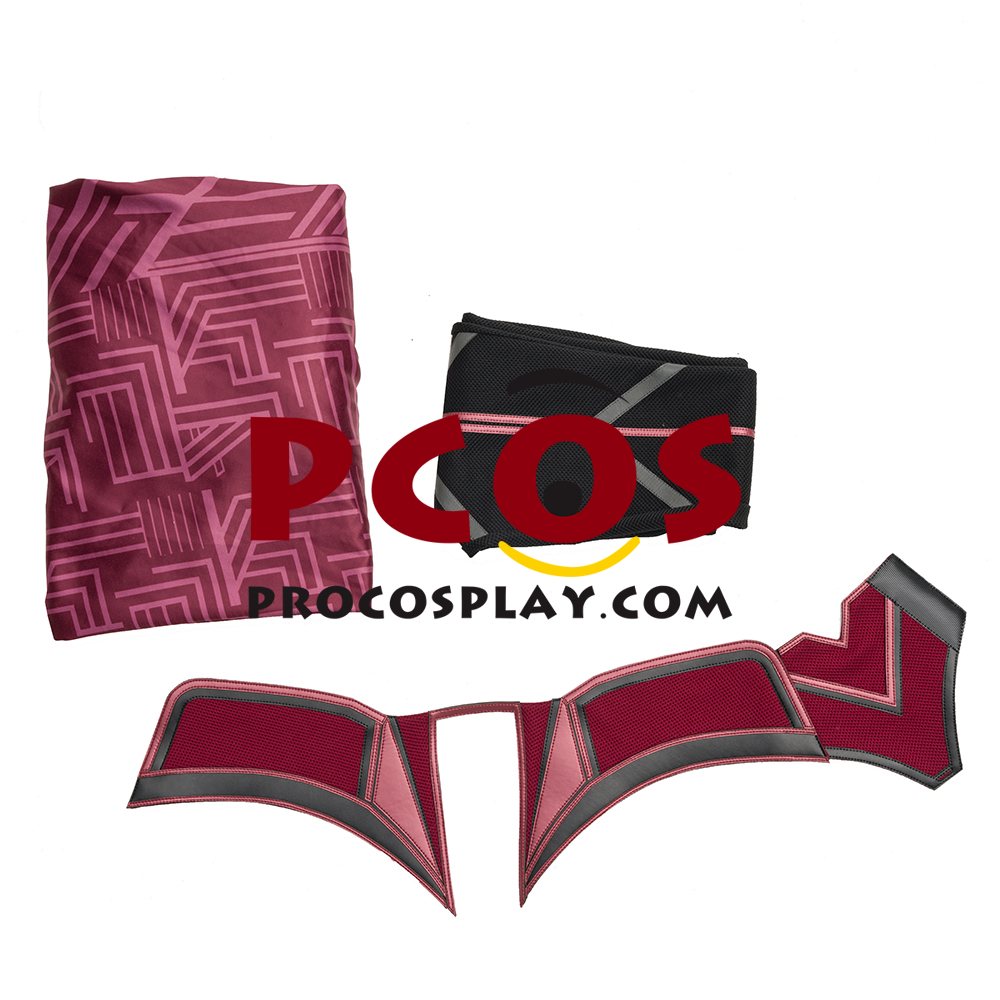 WandaVision Scarlet Witch Wanda Finale Cosplay Costume C00323 Knit Version