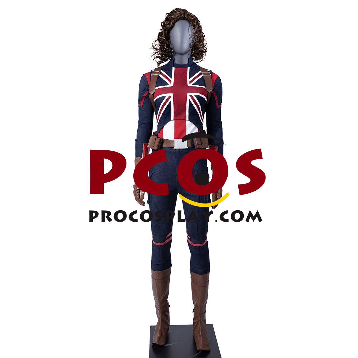 (image for) What if...? Peggy Carter Captain Carter Cosplay Costume C00678