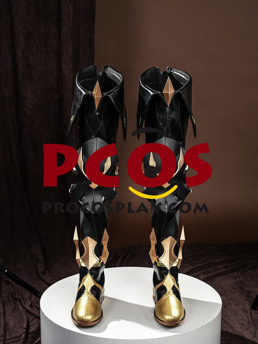 (image for) Game Genshin Impact Mondstadt Varka Cosplay Boots C09812