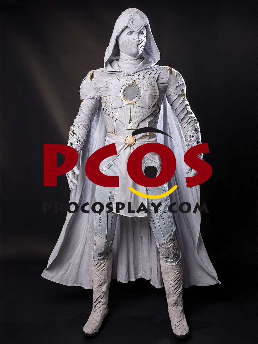 (image for) Moon Knight 2022 Marc Spector Moon Knight Cosplay Costume C01134S Upgraded Version