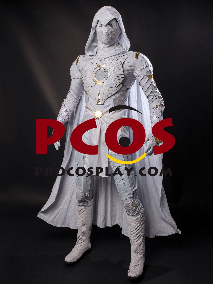 Moon Knight 2022 Marc Spector Moon Knight Cosplay Costume C01134S Upgraded Version