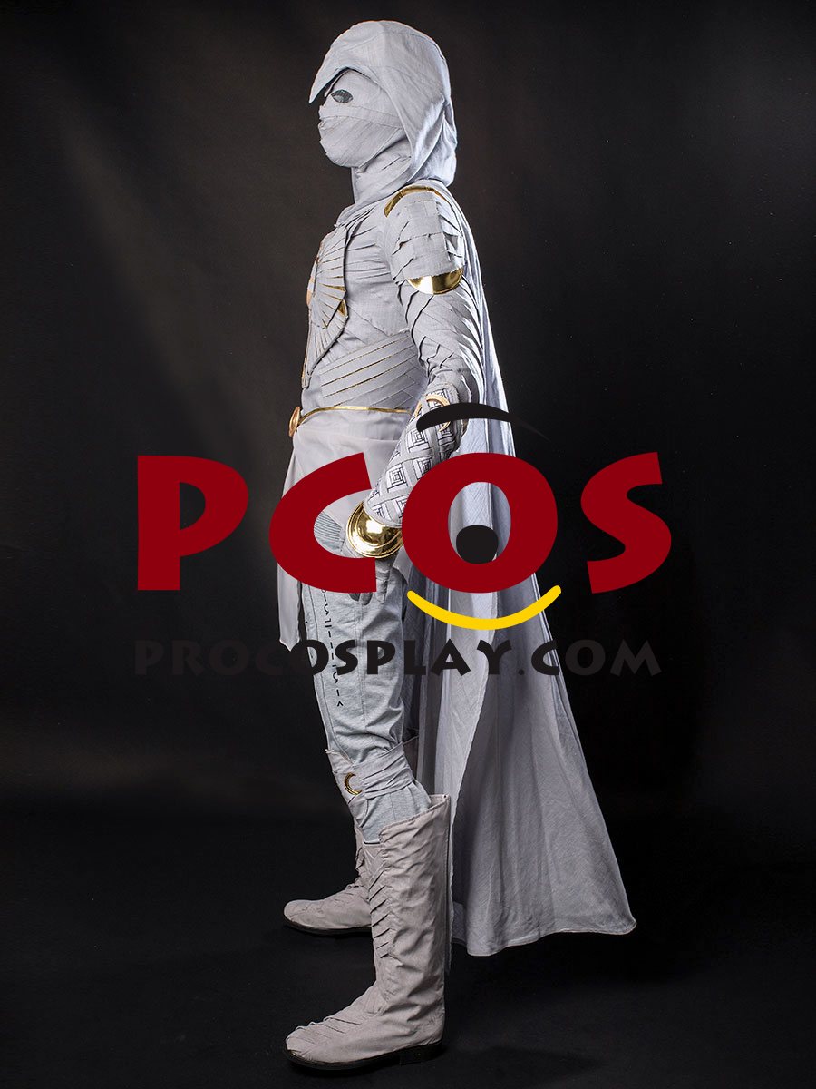 Moon Knight 2022 Marc Spector Moon Knight Cosplay Costume C01134S Upgraded Version