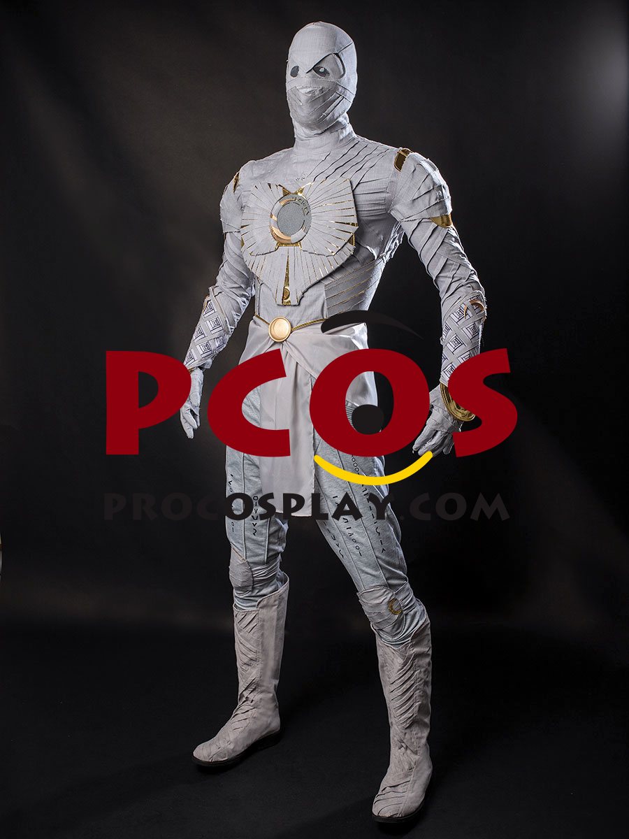 Moon Knight 2022 Marc Spector Moon Knight Cosplay Costume C01134S Upgraded Version