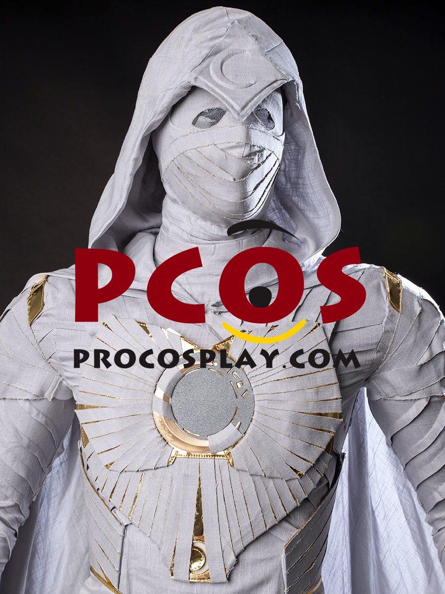 Moon Knight 2022 Marc Spector Moon Knight Cosplay Costume C01134S Upgraded Version