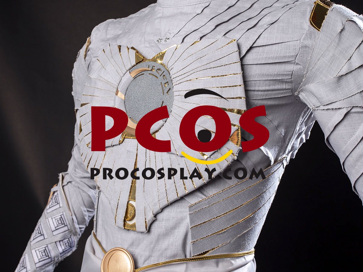 Moon Knight 2022 Marc Spector Moon Knight Cosplay Costume C01134S Upgraded Version