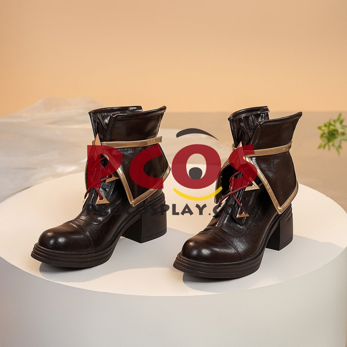 Game Genshin Impact Linnea Cosplay Shoes C09980