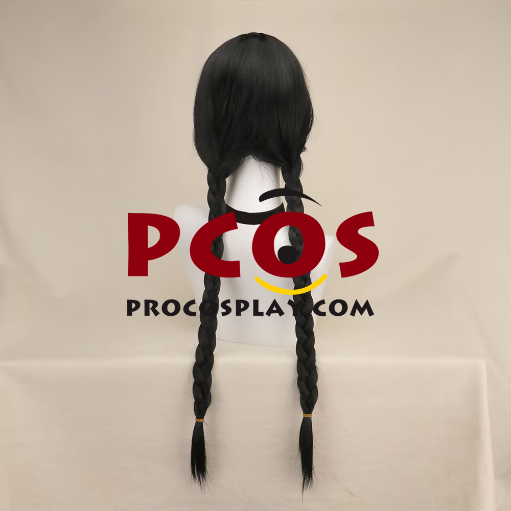 TV Show Addams Cosplay Wig C07223