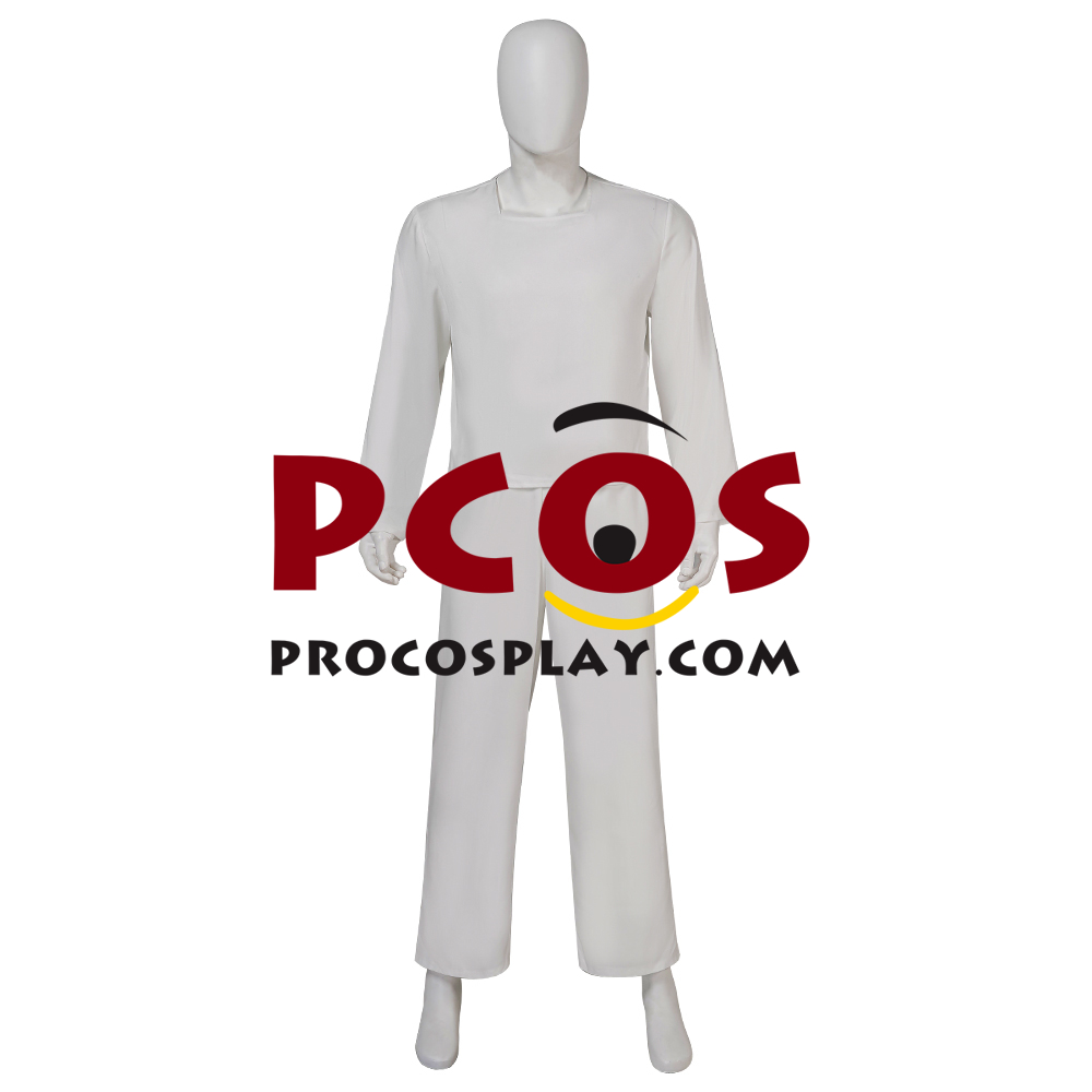 Movie Mighty Morphin Power Rangers Tommy Oliver White Ranger Ninja Cosplay Costume C08026