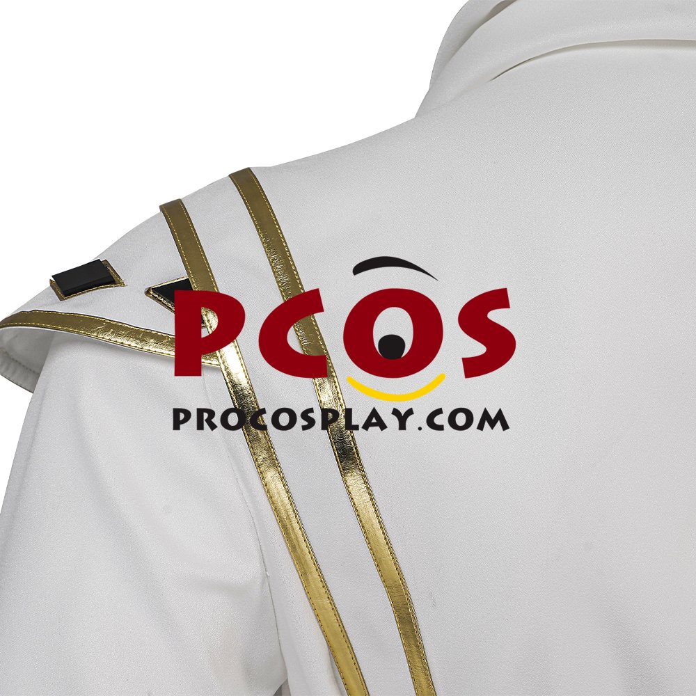 Movie Mighty Morphin Power Rangers Tommy Oliver White Ranger Ninja Cosplay Costume C08026