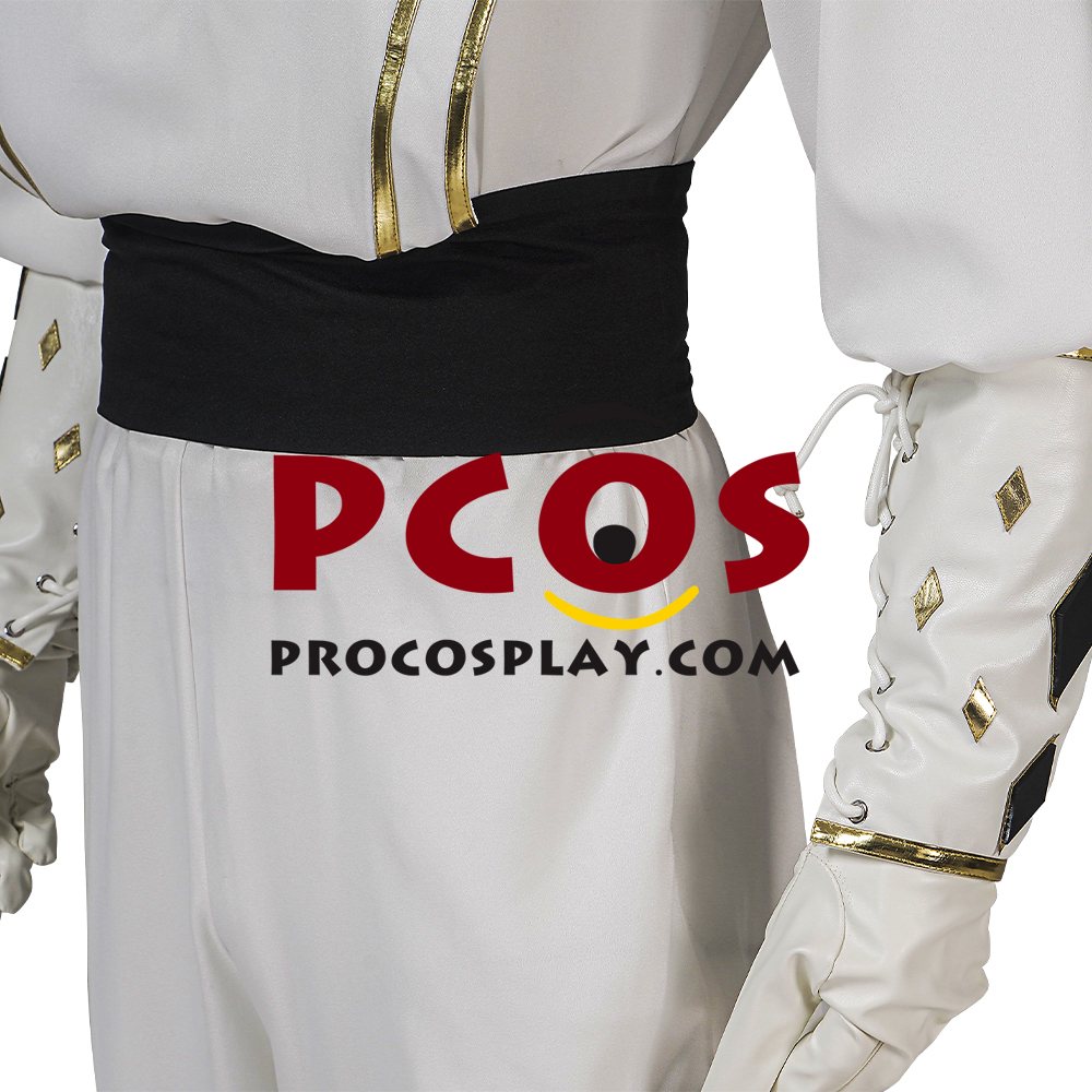 Movie Mighty Morphin Power Rangers Tommy Oliver White Ranger Ninja Cosplay Costume C08026