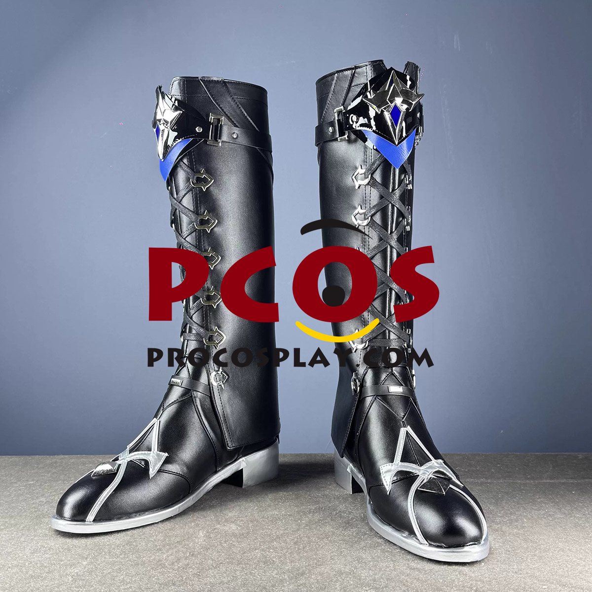(image for) Game Genshin Impact Nod-Krai Kyryll Chudomirovich Flins Cosplay Shoes C09833