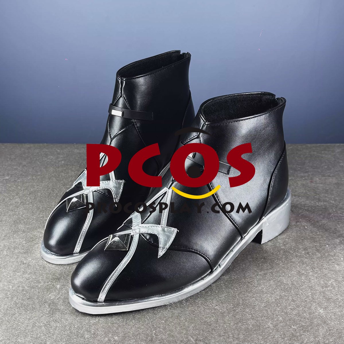 Game Genshin Impact Nod-Krai Kyryll Chudomirovich Flins Cosplay Shoes C09833