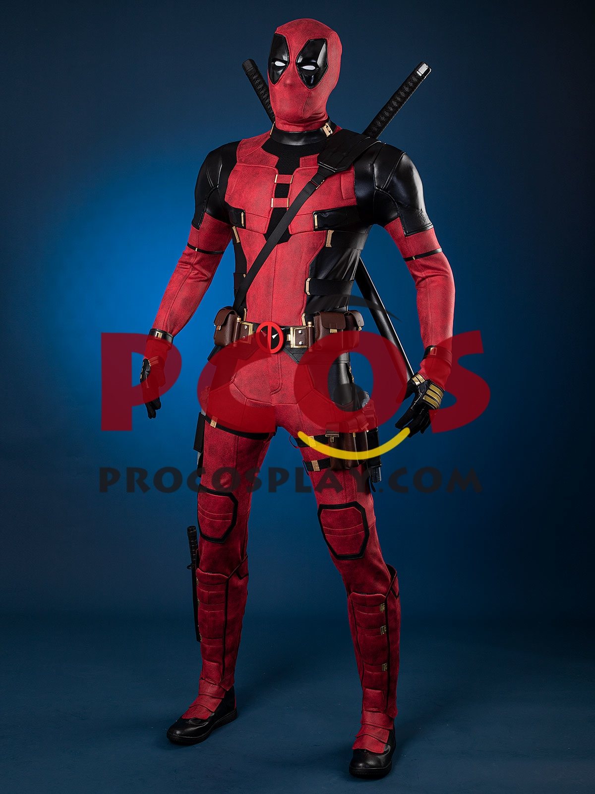 Deadpool 3 Deadpool & Wolverine Wade Wilson Deadpool Cosplay Costume without Helmet C08327 Premium Version