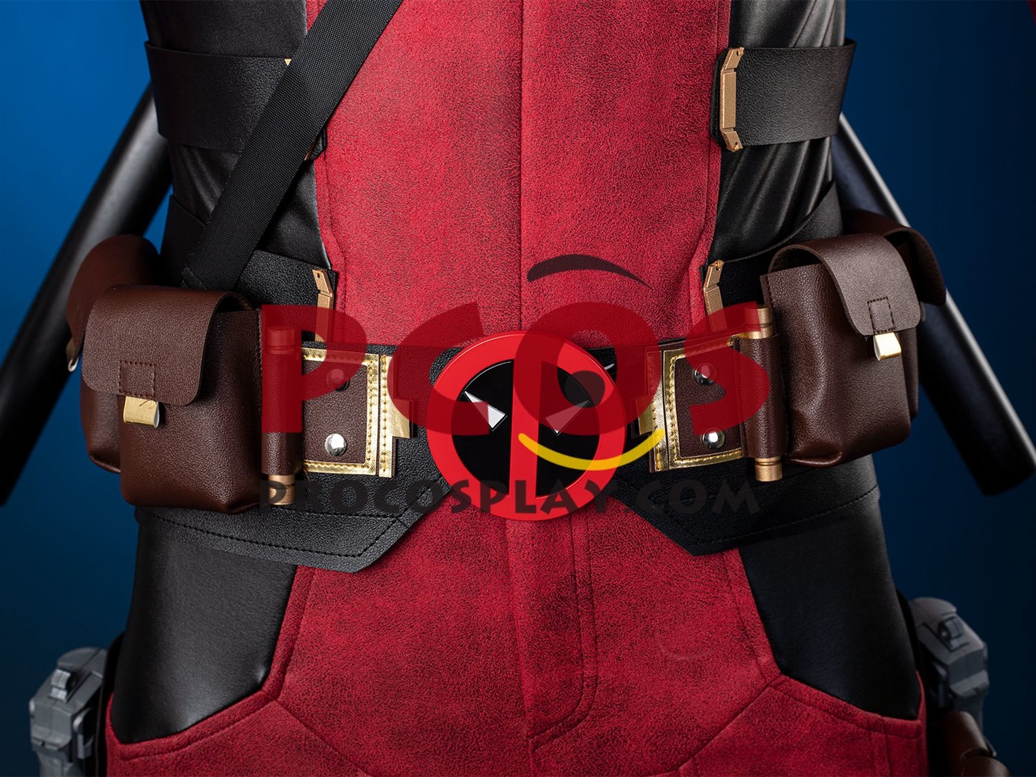 Deadpool 3 Deadpool & Wolverine Wade Wilson Deadpool Cosplay Costume without Helmet C08327 Premium Version