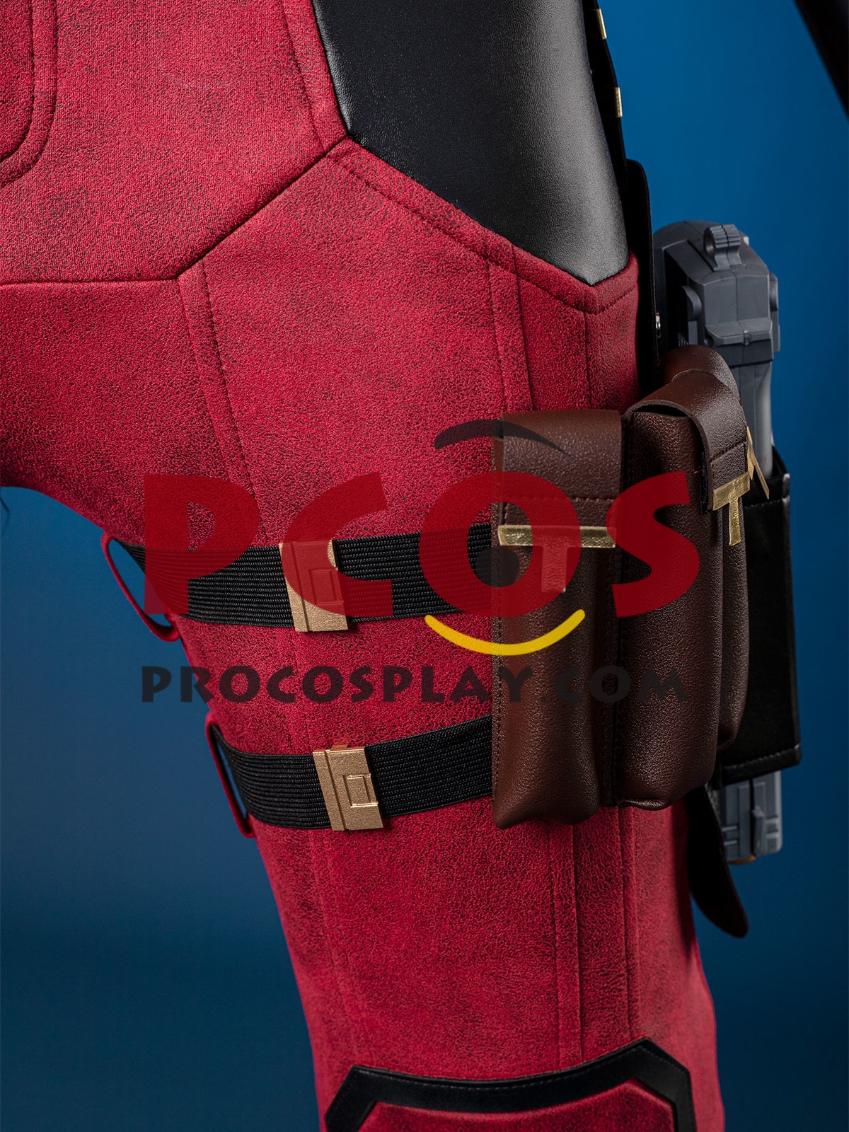 Deadpool 3 Deadpool & Wolverine Wade Wilson Deadpool Cosplay Costume without Helmet C08327 Premium Version