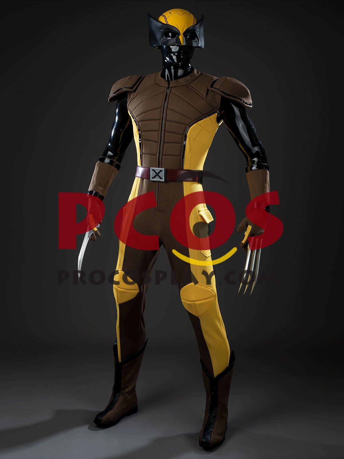 Deadpool 3 James Howlett Wolverine Cosplay Costume Brown Version C09547
