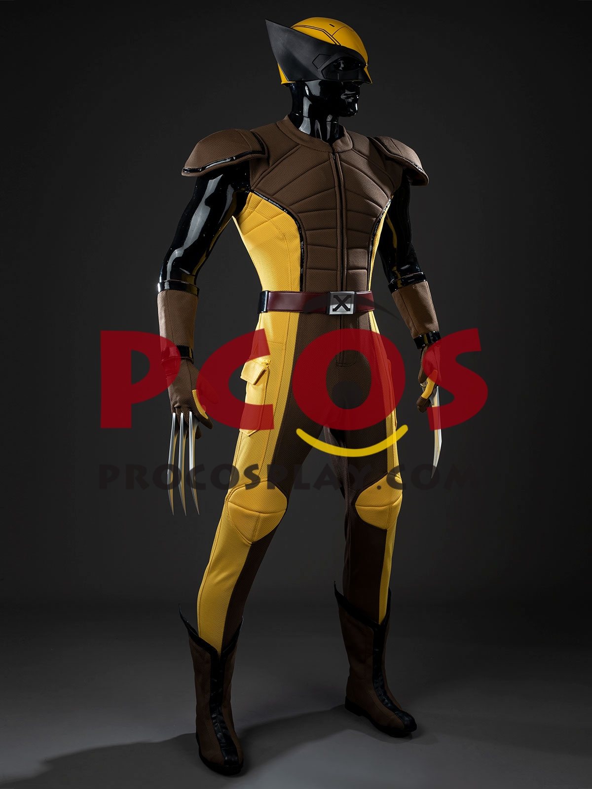 Deadpool 3 James Howlett Wolverine Cosplay Costume Brown Version C09547