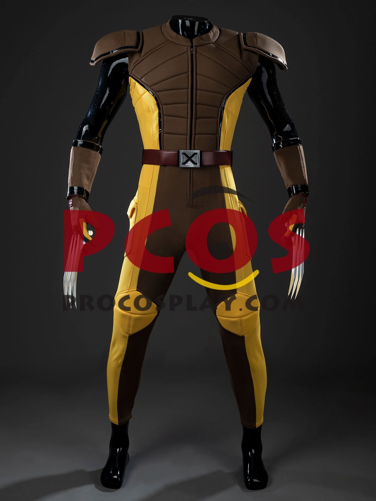 Deadpool 3 James Howlett Wolverine Cosplay Costume Brown Version C09547