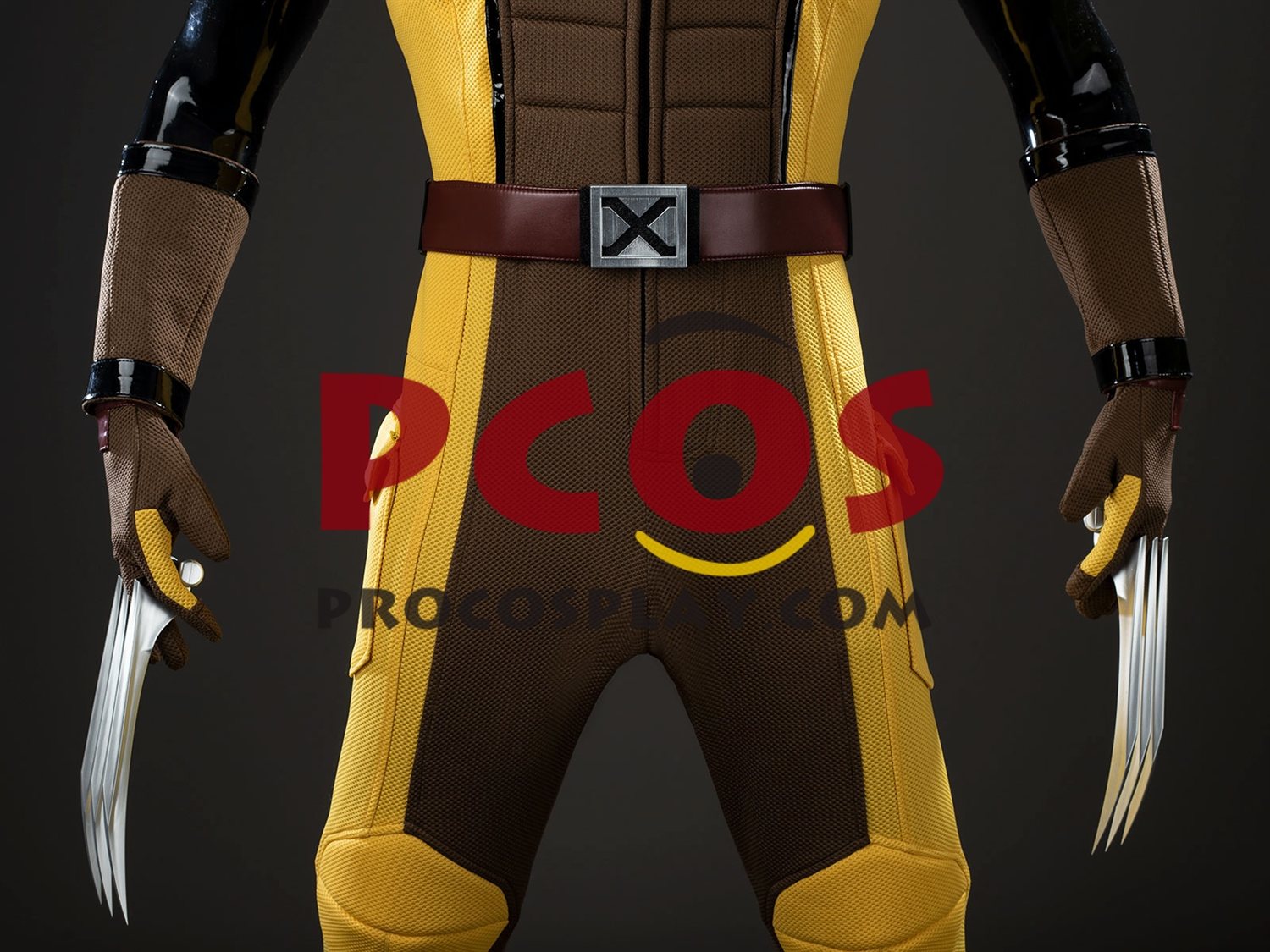 Deadpool 3 James Howlett Wolverine Cosplay Costume Brown Version C09547