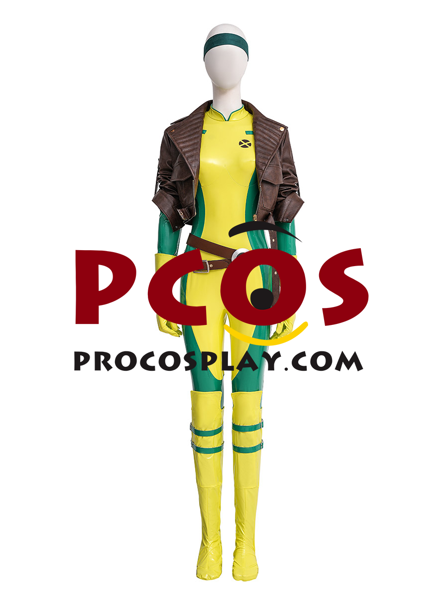 (image for) X-Men Rogue Anna Marie Cosplay Costume C09262 Comic Version