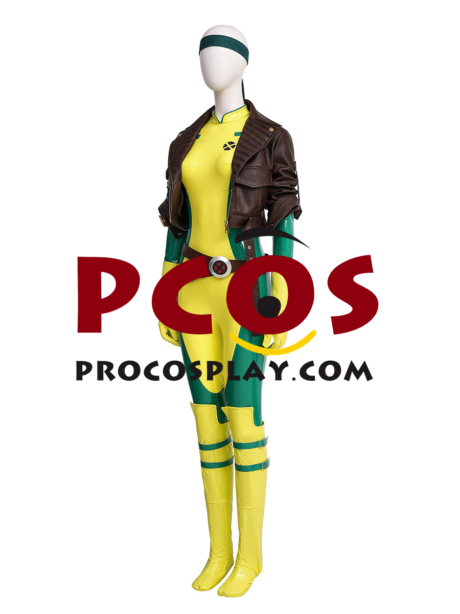 X-Men Rogue Anna Marie Cosplay Costume C09262 Comic Version