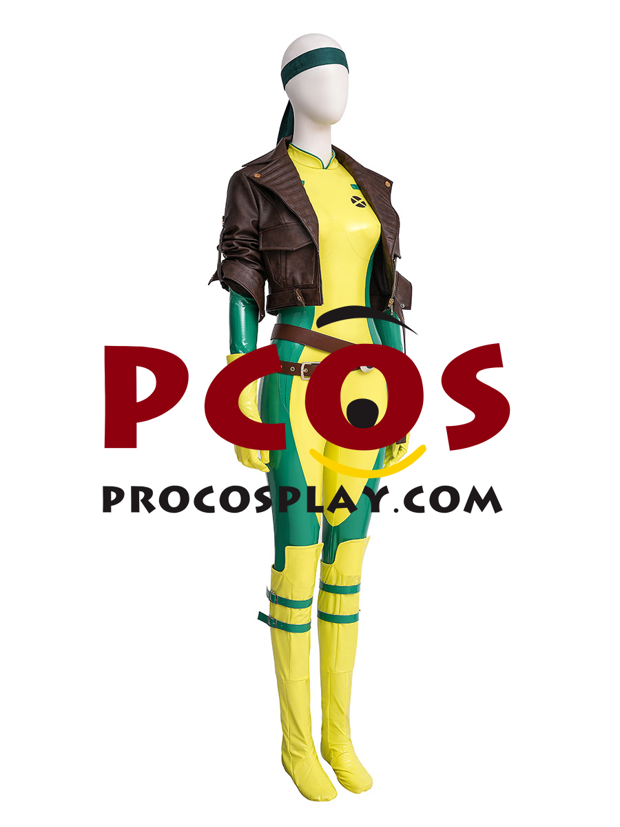 X-Men Rogue Anna Marie Cosplay Costume C09262 Comic Version