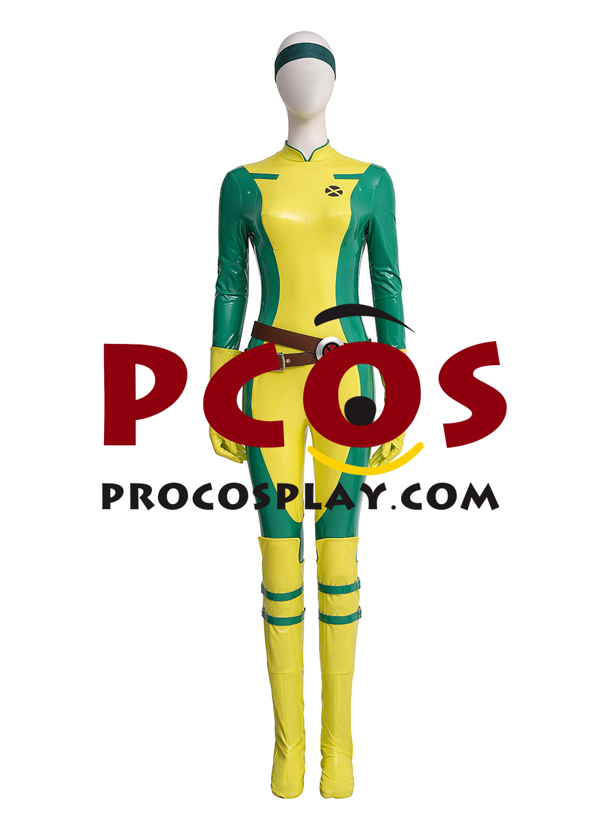 X-Men Rogue Anna Marie Cosplay Costume C09262 Comic Version