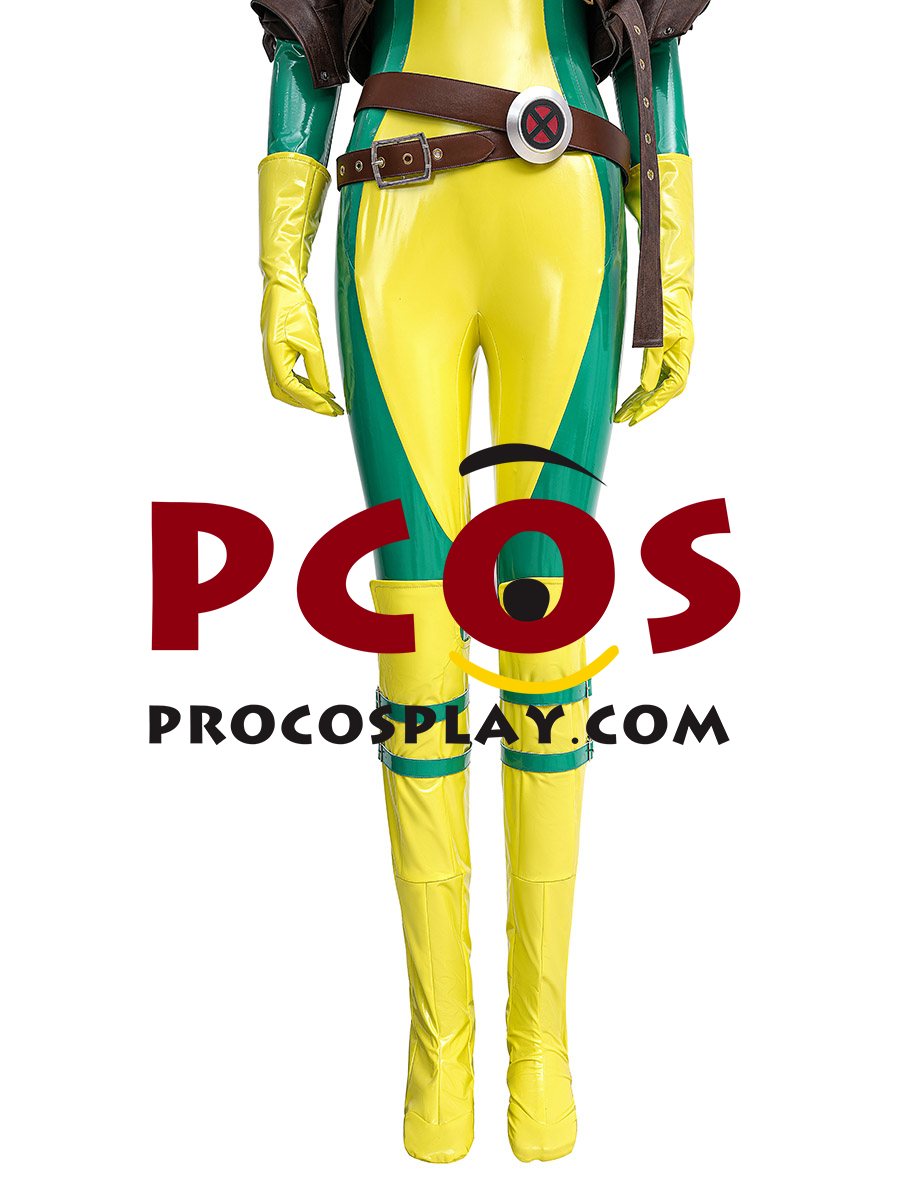 X-Men Rogue Anna Marie Cosplay Costume C09262 Comic Version