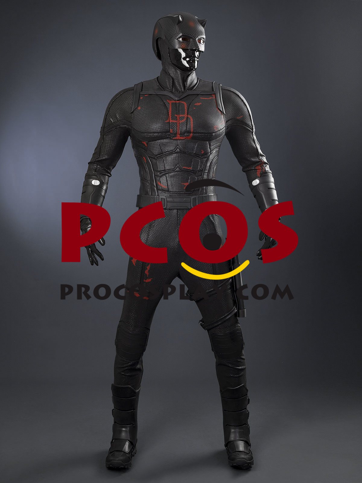 (image for) Daredevil: Born Again Daredevil Matt Murdock Cosplay Costume Shadowland Version C09907S