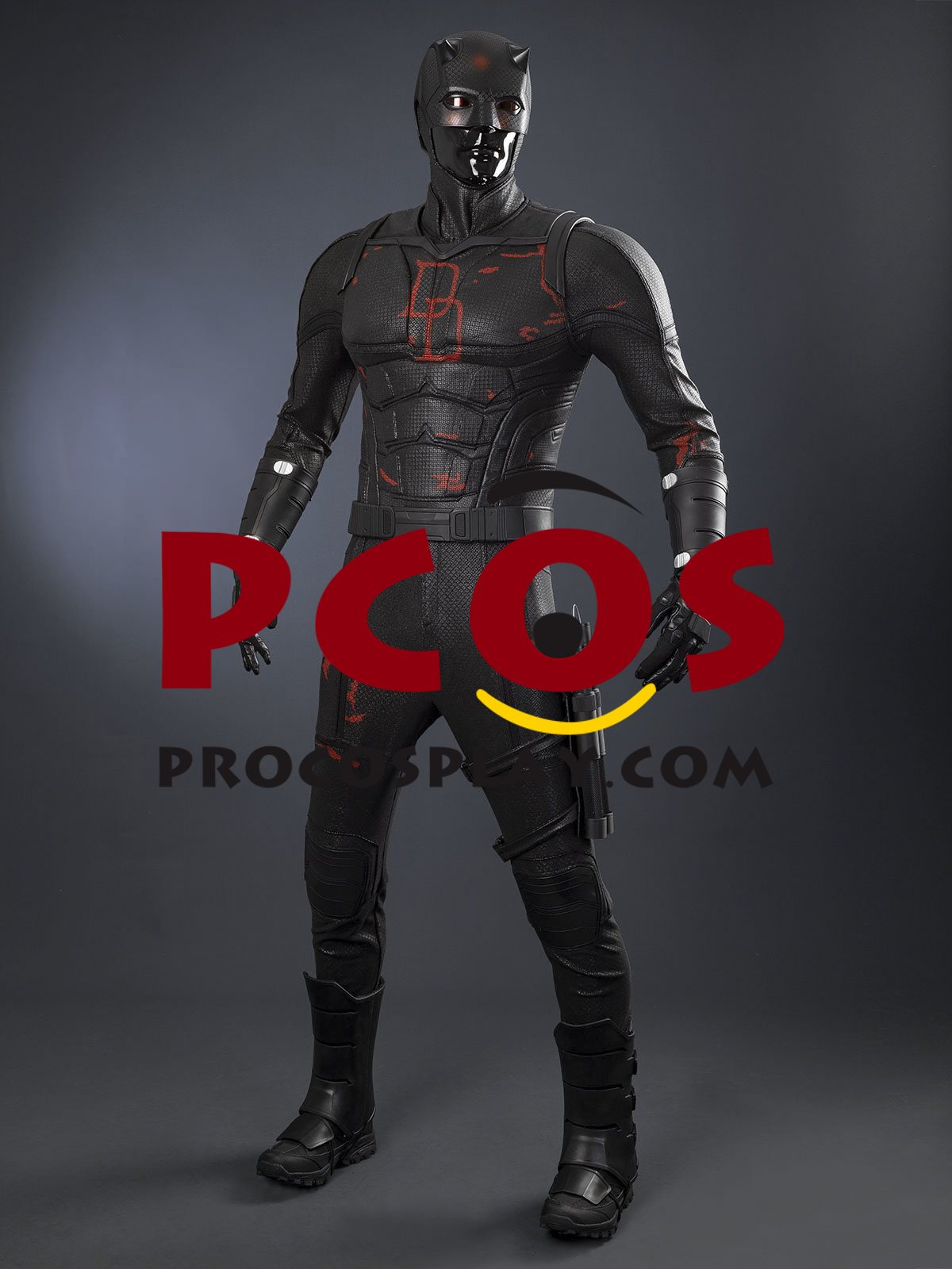 Daredevil: Born Again Daredevil Matt Murdock Cosplay Costume Shadowland Version C09907S