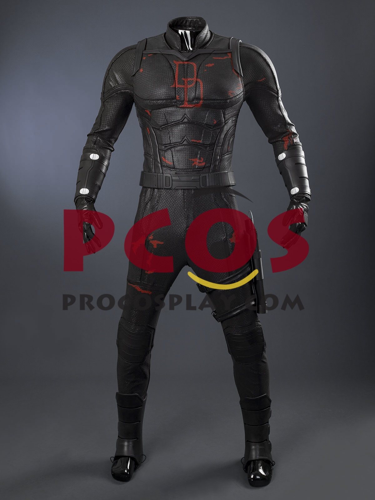Ready to Ship Daredevil: Born Again Daredevil Matt Murdock Cosplay Costume Shadowland Version C09907S