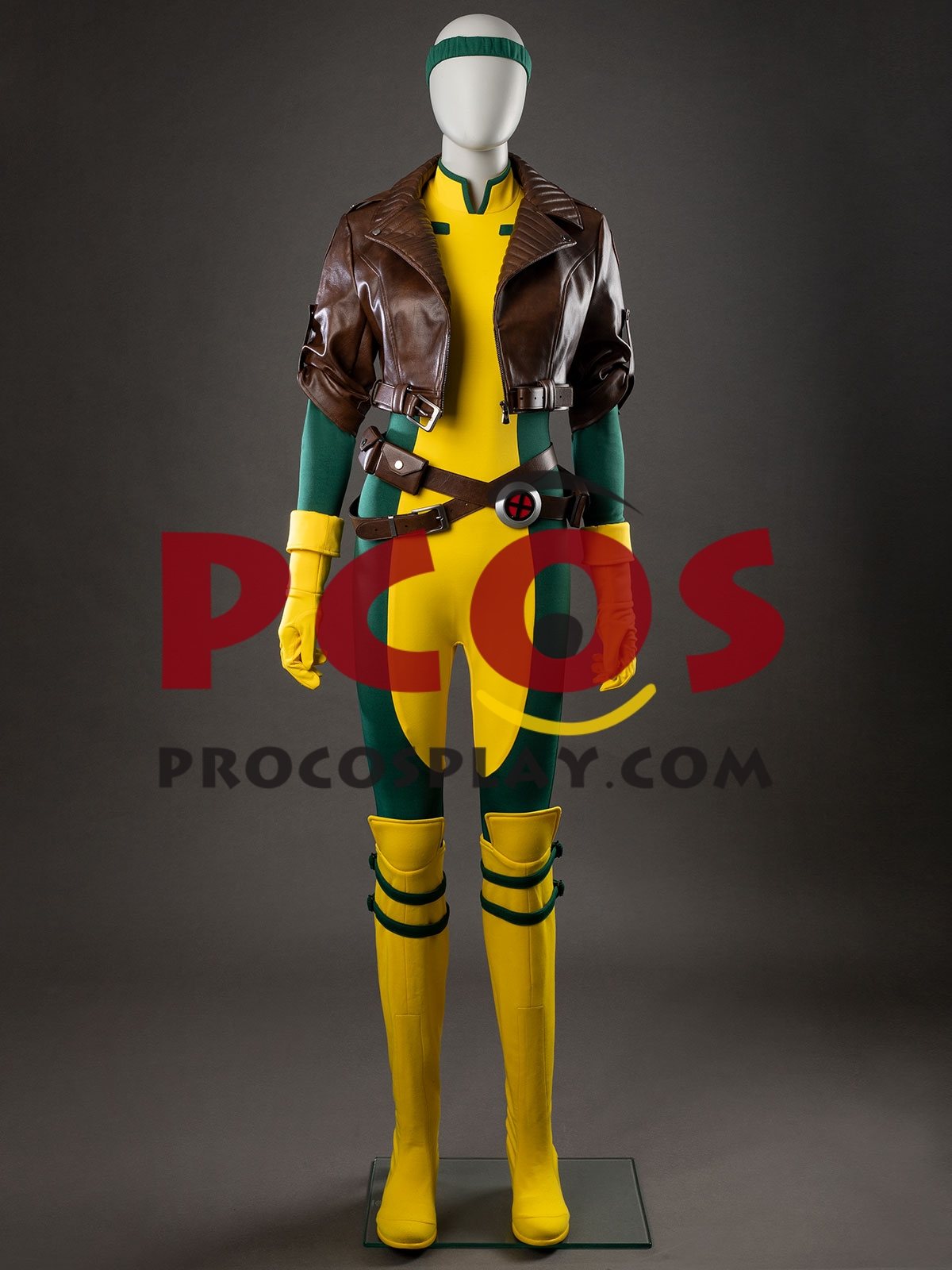 Ready to Ship X-Men Rogue Anna Marie Cosplay Costume Knitted Version C09941