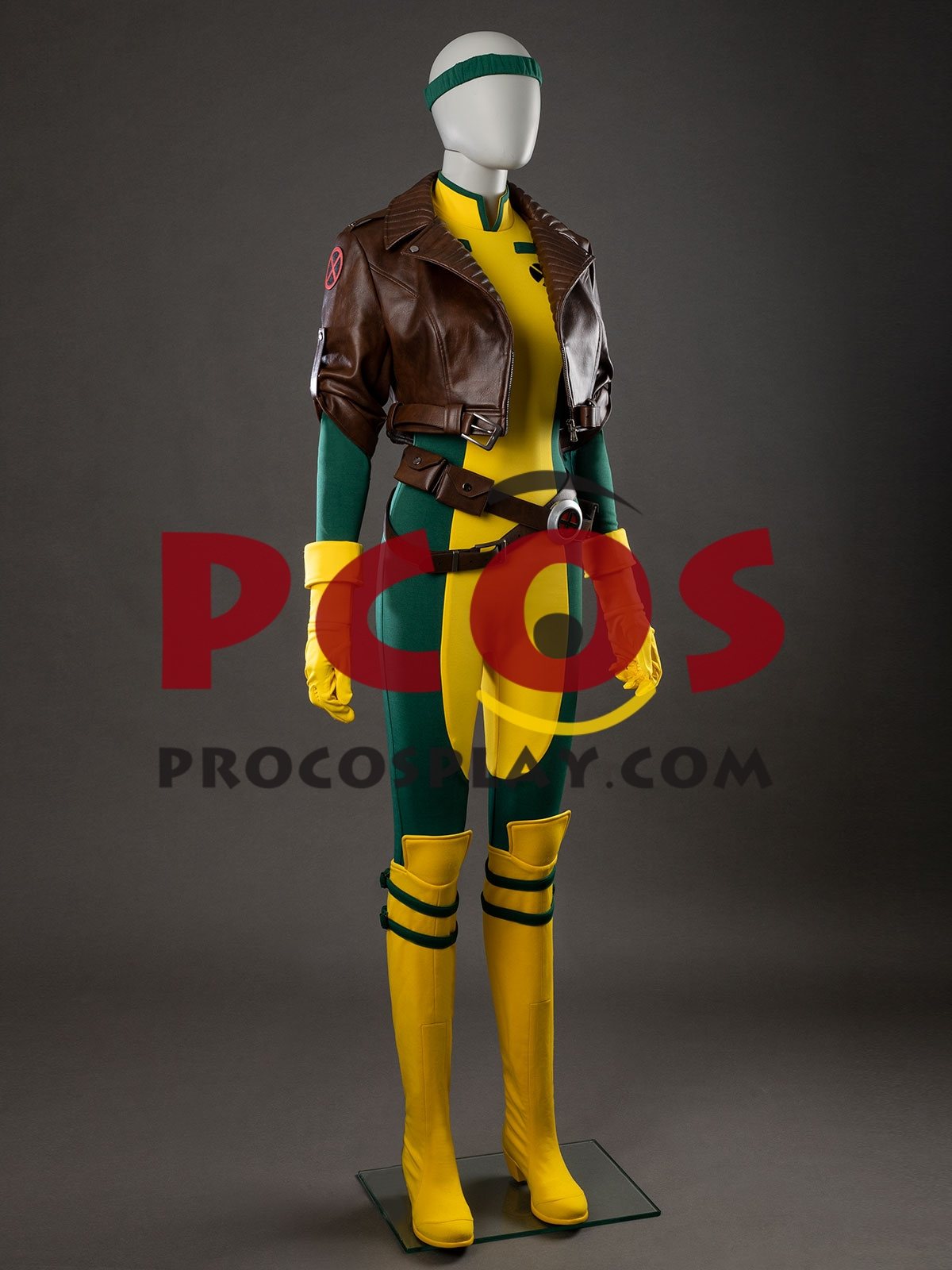 Ready to Ship X-Men Rogue Anna Marie Cosplay Costume Knitted Version C09941