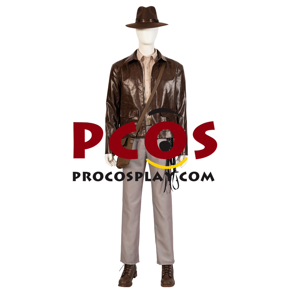 Indiana Jones and the Dial of Destiny 5 Indiana Jones Cosplay Costume C08334 (image for) Indiana Jones and the Dial of Destiny 5 Indiana Jones Cosplay Costume C08334