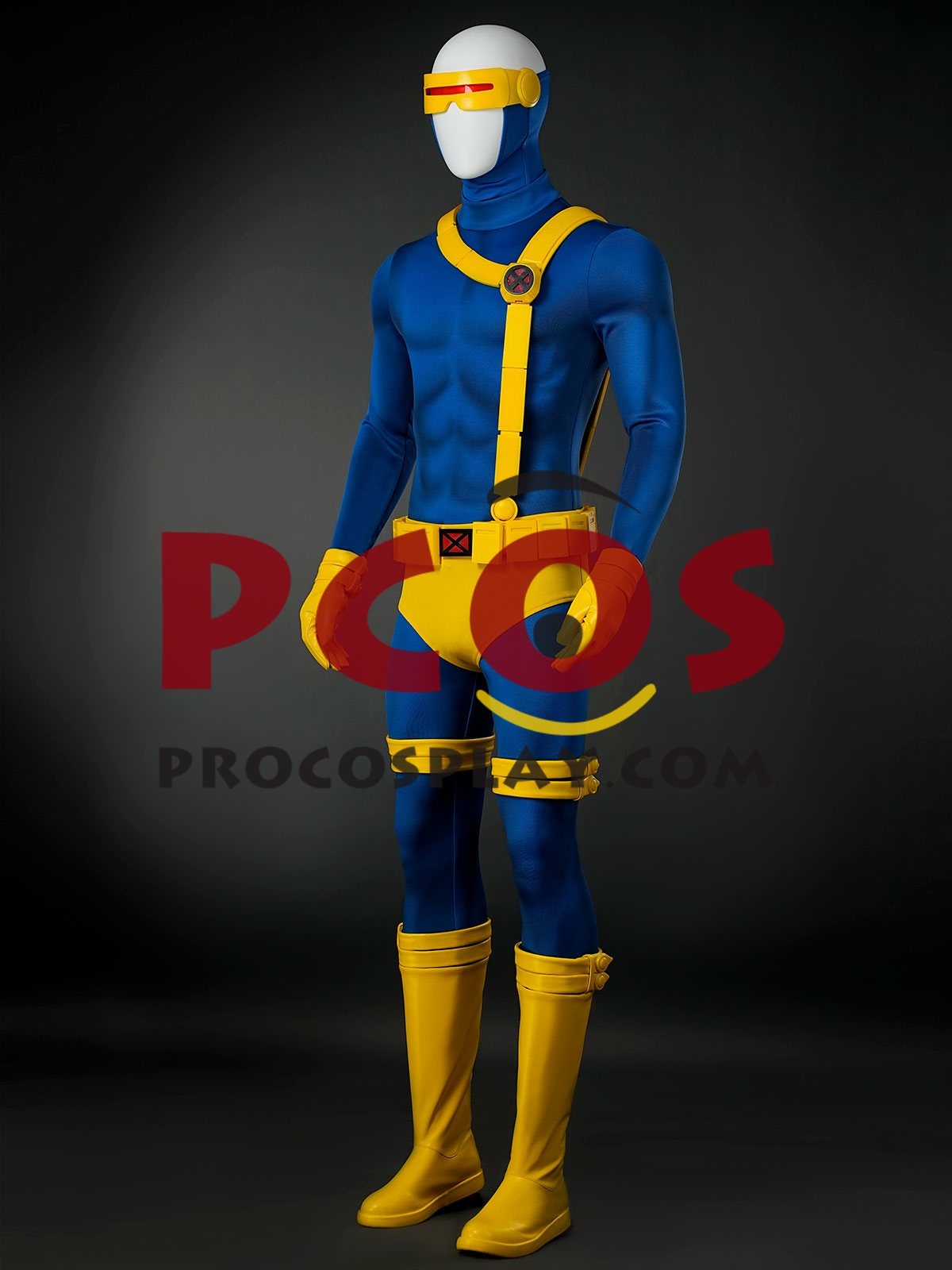 Ready to Ship X-Men '97 Cyclops Scott Summers Cosplay Costume Extreme Version C09404S