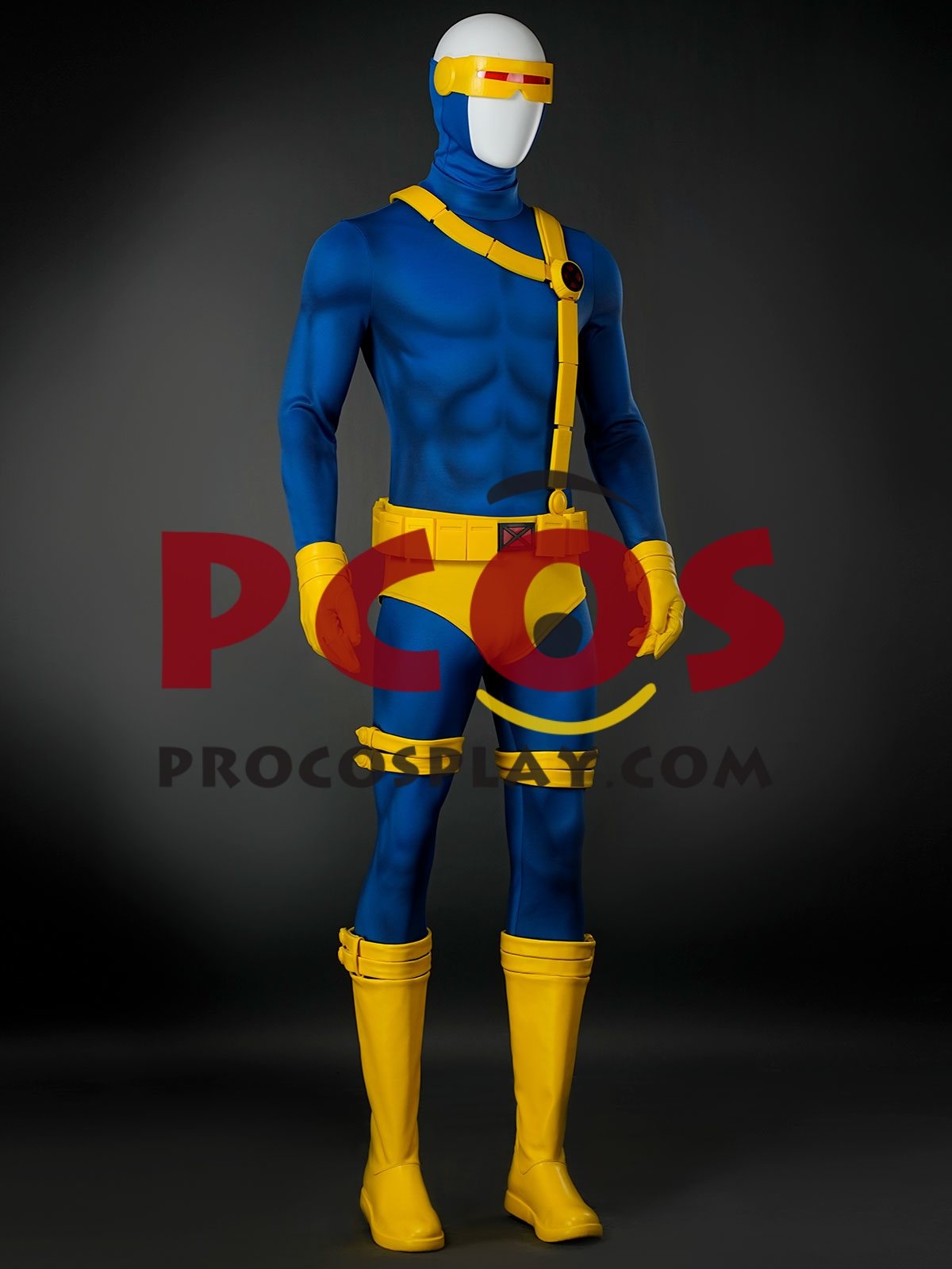 Ready to Ship X-Men '97 Cyclops Scott Summers Cosplay Costume Extreme Version C09404S