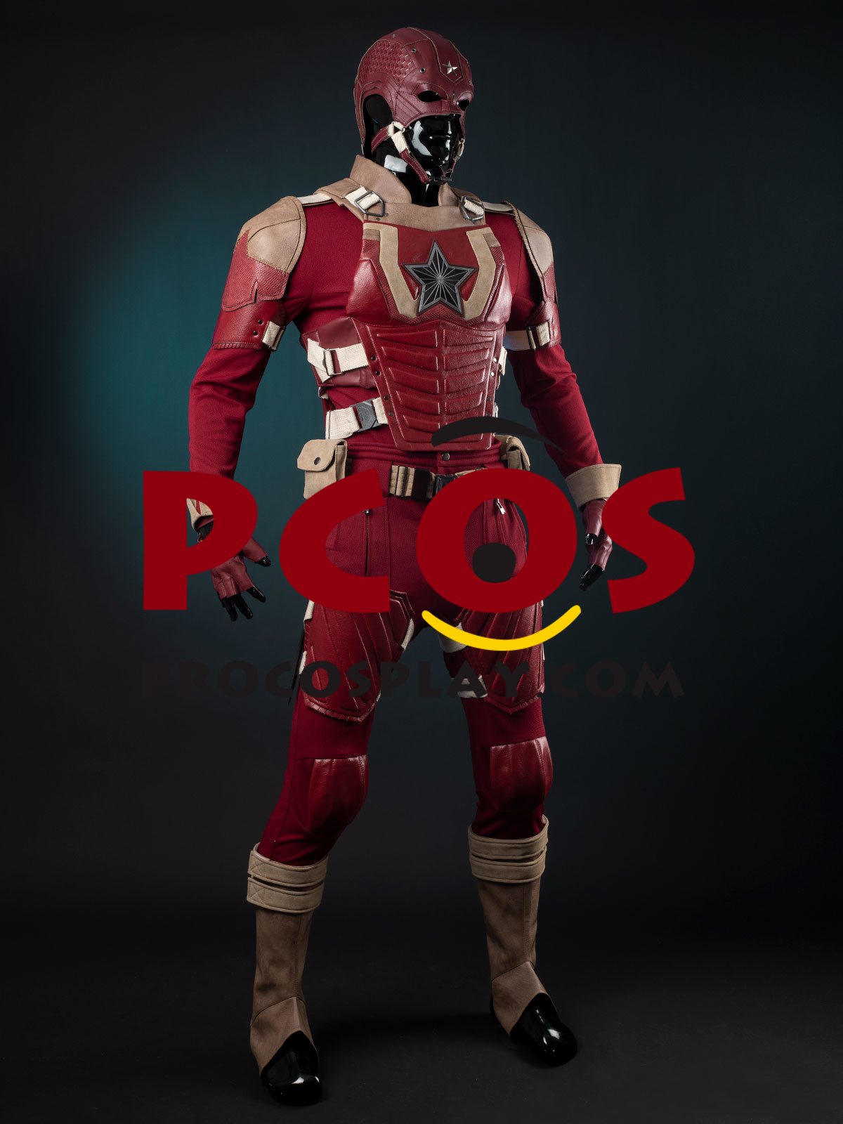 Thunderbolts Red Guardian Alexi Shostakov Cosplay Costume Two-Piece Version C09426
