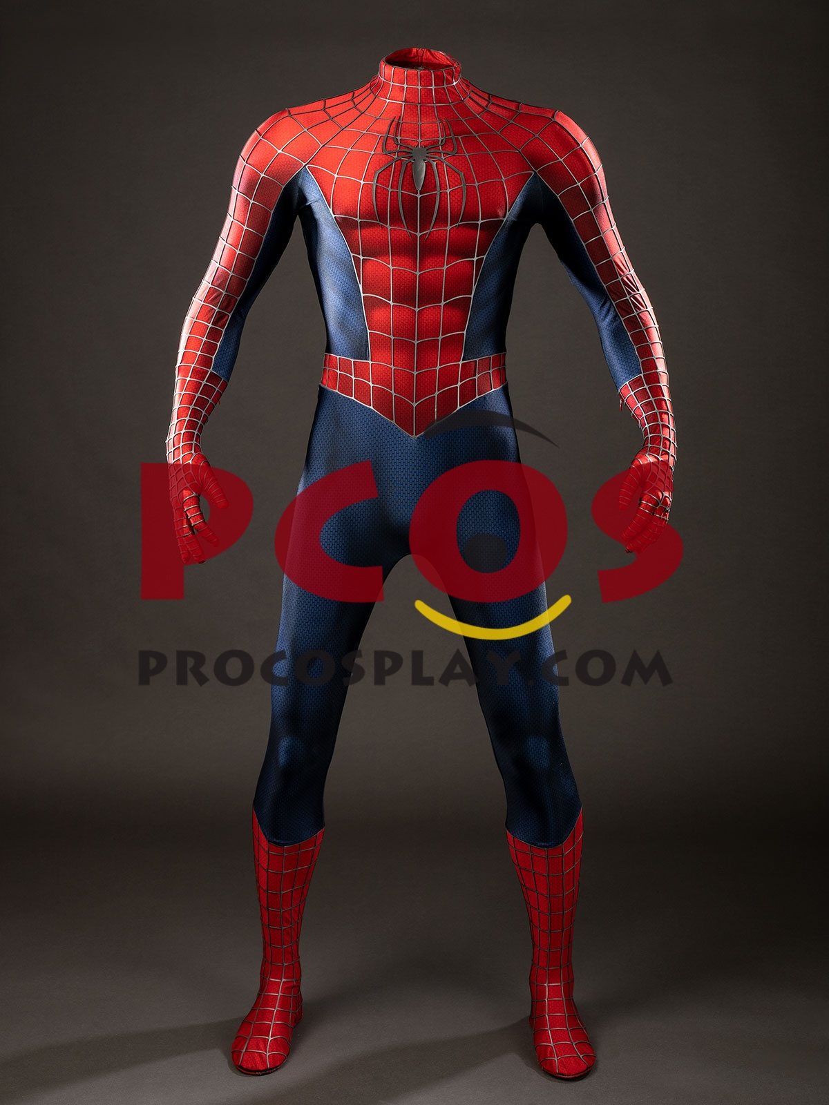 2004 Movie Peter Parker Cosplay Costume Distressed Version C10063