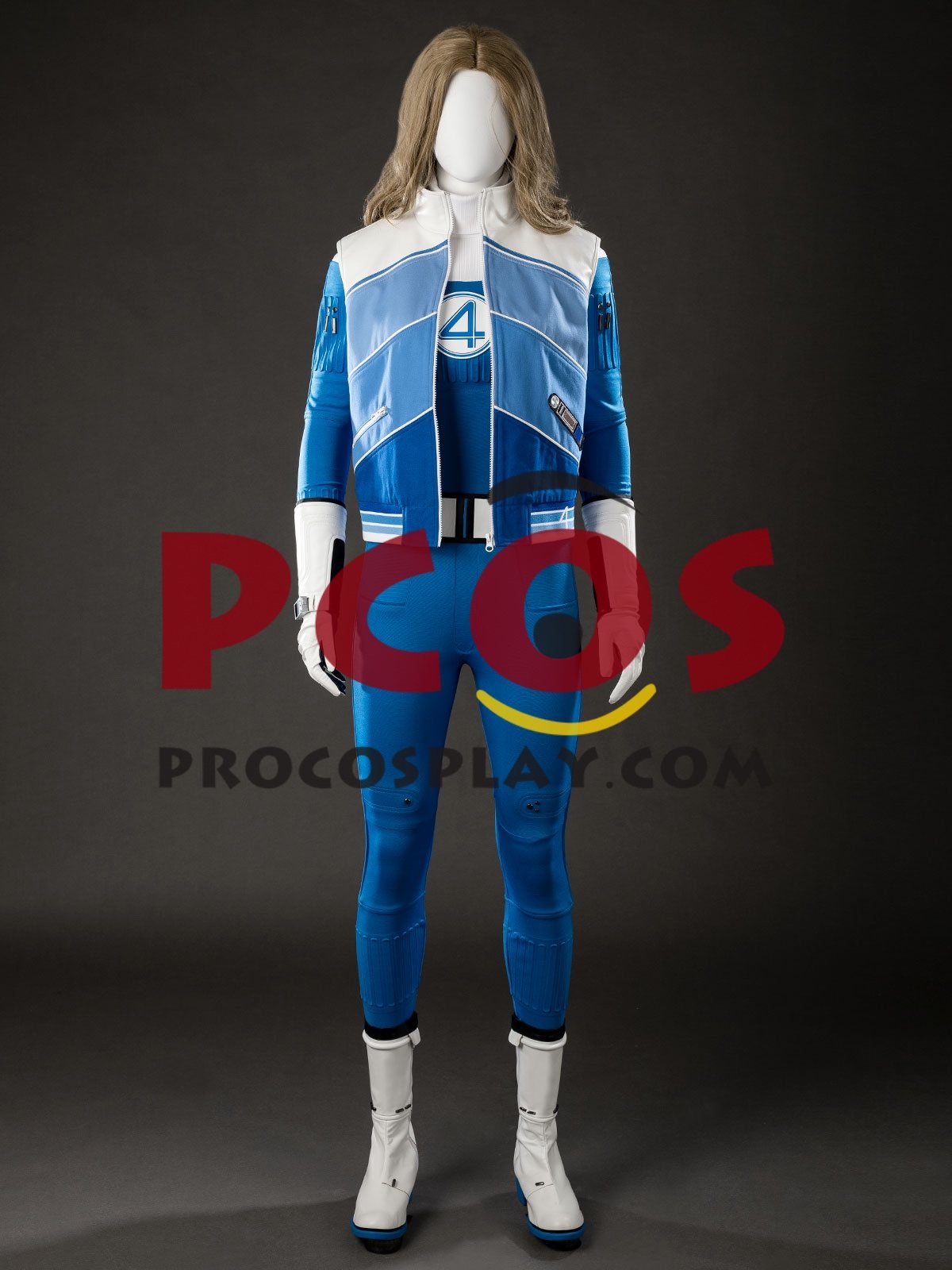 (image for) Doomsday Invisible Woman Susan Storm Cosplay Costume C10127