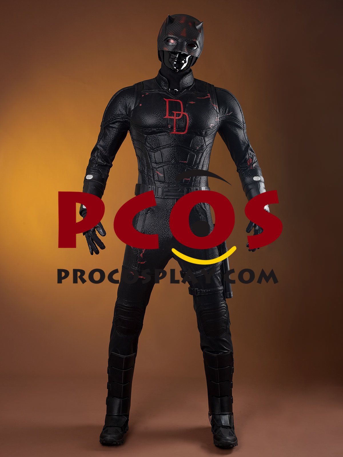 (image for) Daredevil: Born Again Daredevil Matt Murdock Cosplay Costume C09441 PU Version