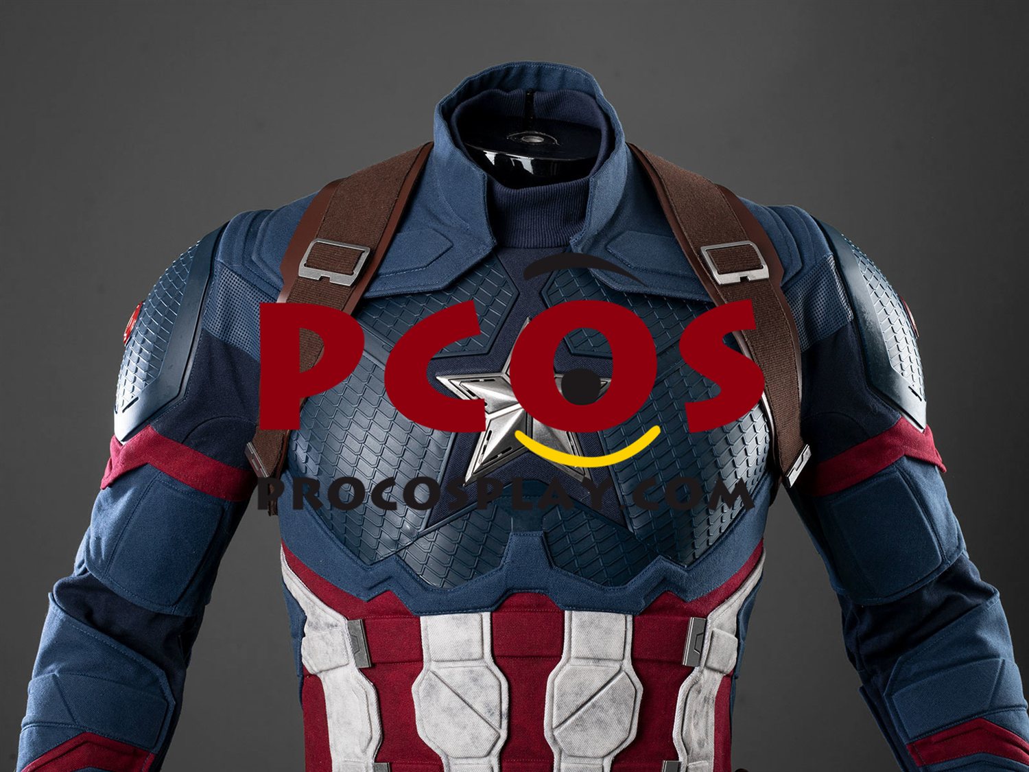 Endgame Captain America Steve Rogers Cosplay Costume Retro Version C09815S