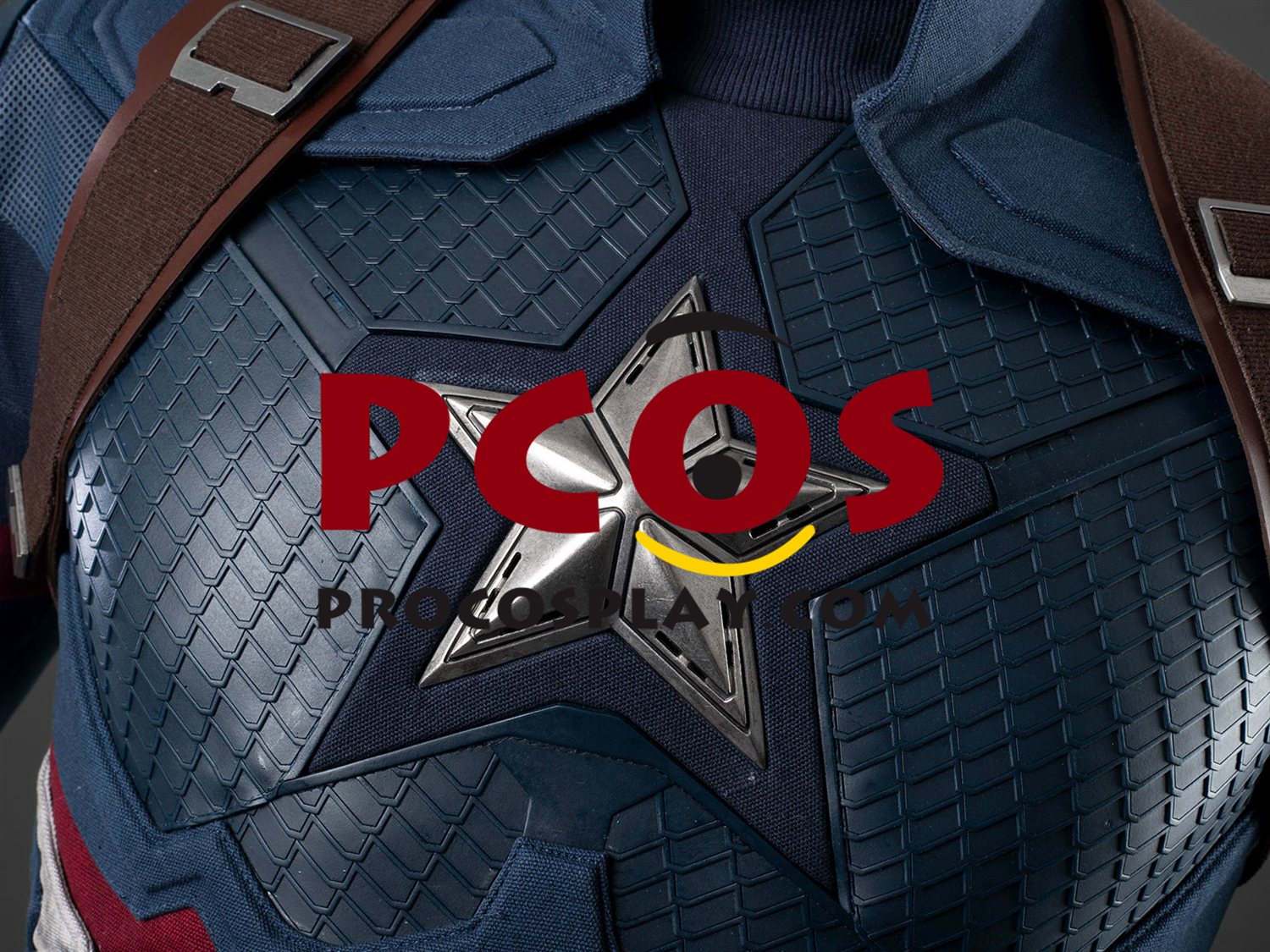 Endgame Captain America Steve Rogers Cosplay Costume Retro Version C09815S