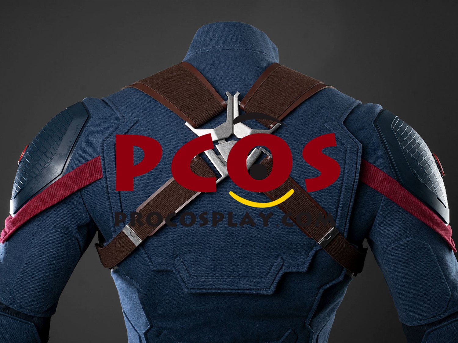 Endgame Captain America Steve Rogers Cosplay Costume Retro Version C09815S