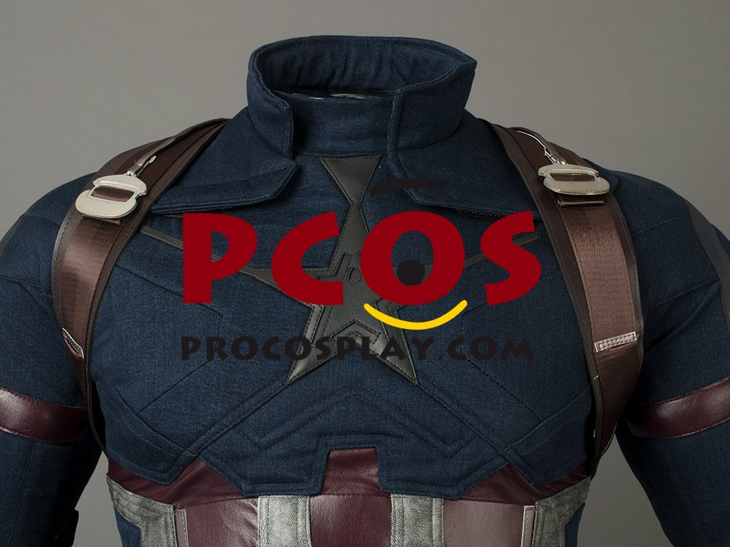 Infinity War Captain America Steve Rogers Cosplay Costume mp003927