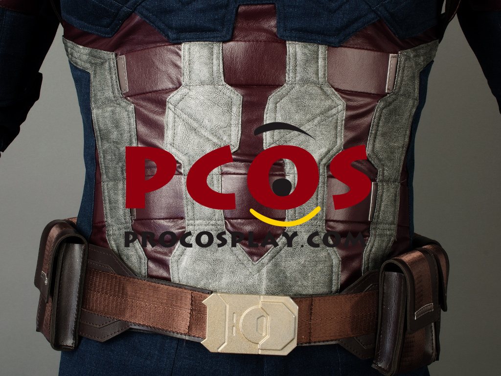 Infinity War Captain America Steve Rogers Cosplay Costume mp003927