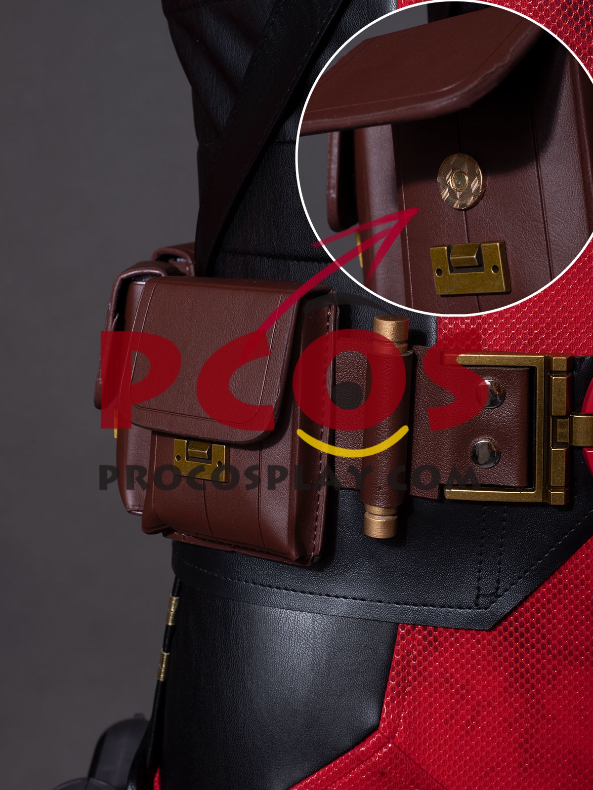 Ready to Ship Deadpool 3 Deadpool & Wolverine Wade Wilson Deadpool Cosplay Costume C09387 High-End Distressed Version 113 Chart