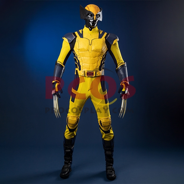 Deadpool 3 Deadpool & Wolverine James Howlett Wolverine Cosplay Costume without Mask C08333 Top Version