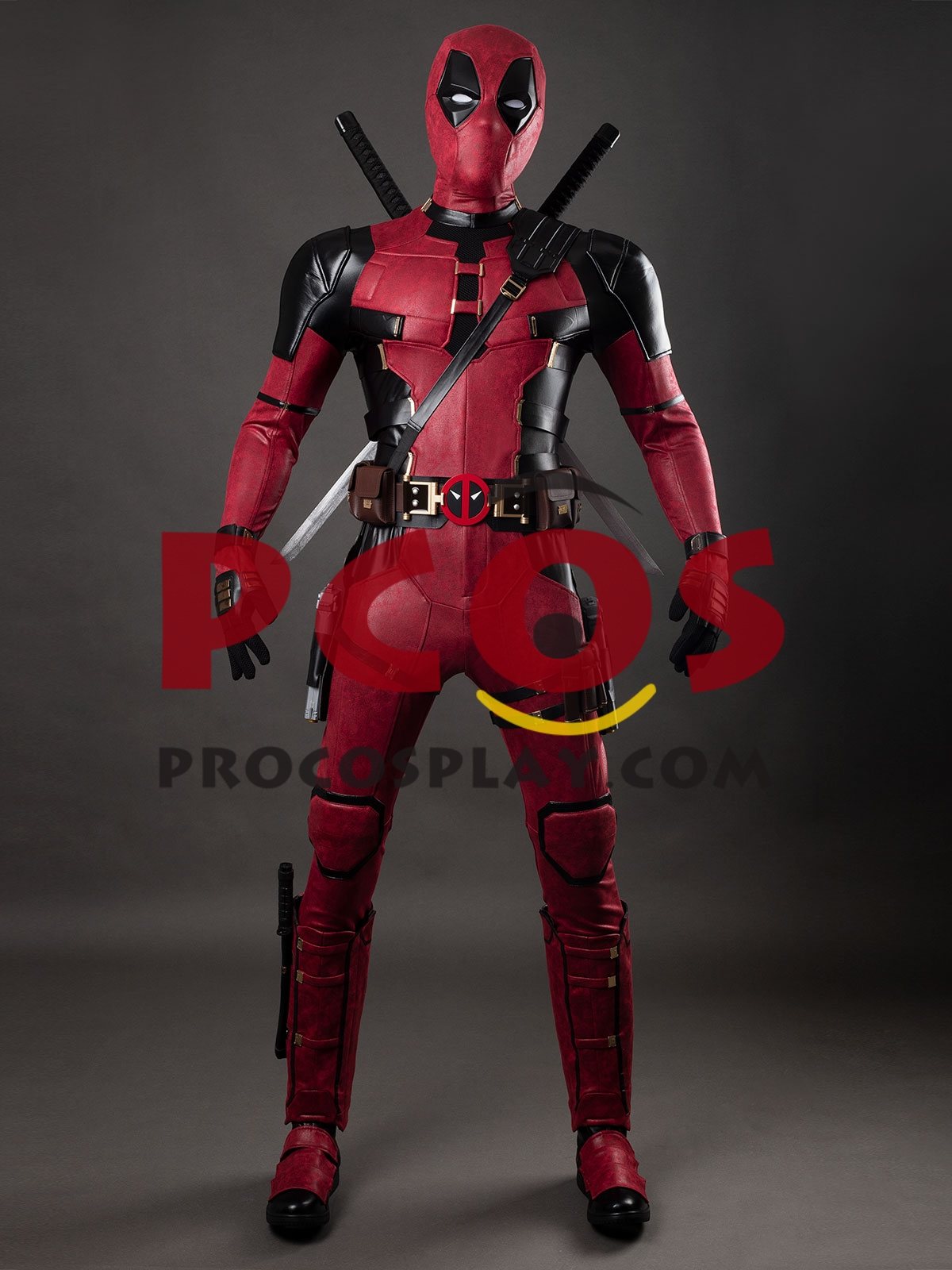 Ready to Ship Deadpool 3 Deadpool & Wolverine Wade Wilson Cosplay Costume C09055 (image for) Ready to Ship Deadpool 3 Deadpool & Wolverine Wade Wilson Cosplay Costume C09055