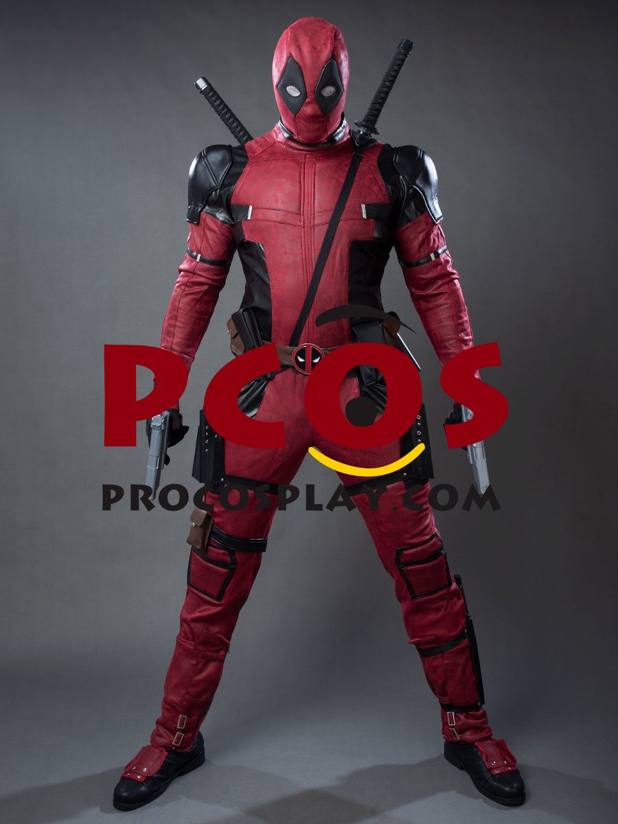 Deadpool 2 Wade Wilson Cosplay Costume Pleather Version mp003992